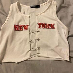 Never worn shein size M crop top